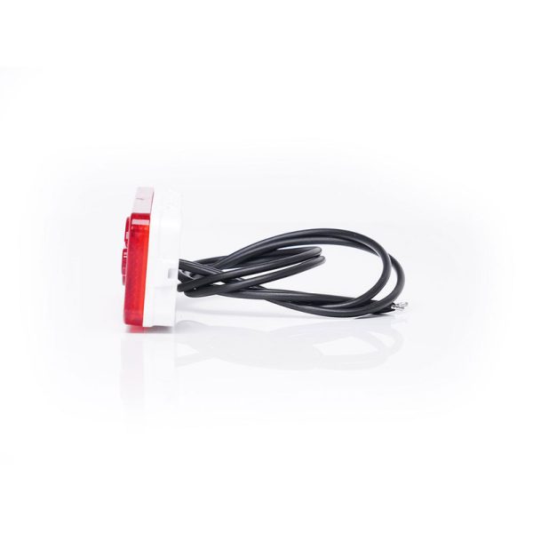 Lampa gabarit LED WAS 2034 W254 110608, 12V-24V, pozitie culoare rosu