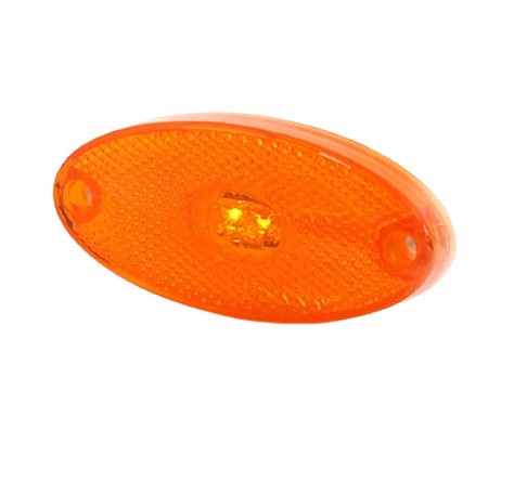 Lampa gabarit LED WAS 305p W64 110600, 12V-24V, pozitie culoare portocaliu