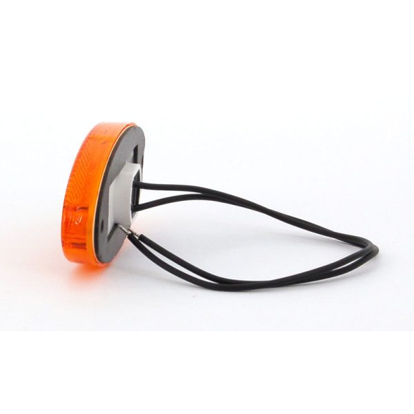 Lampa gabarit LED WAS 305p W64 110600, 12V-24V, pozitie culoare portocaliu