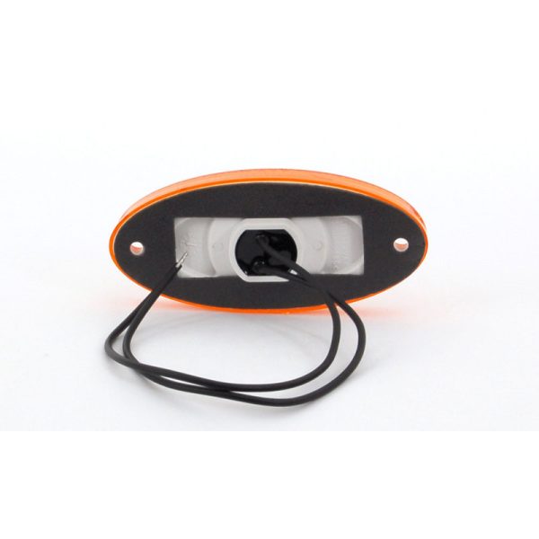 Lampa gabarit LED WAS 305p W64 110600, 12V-24V, pozitie culoare portocaliu