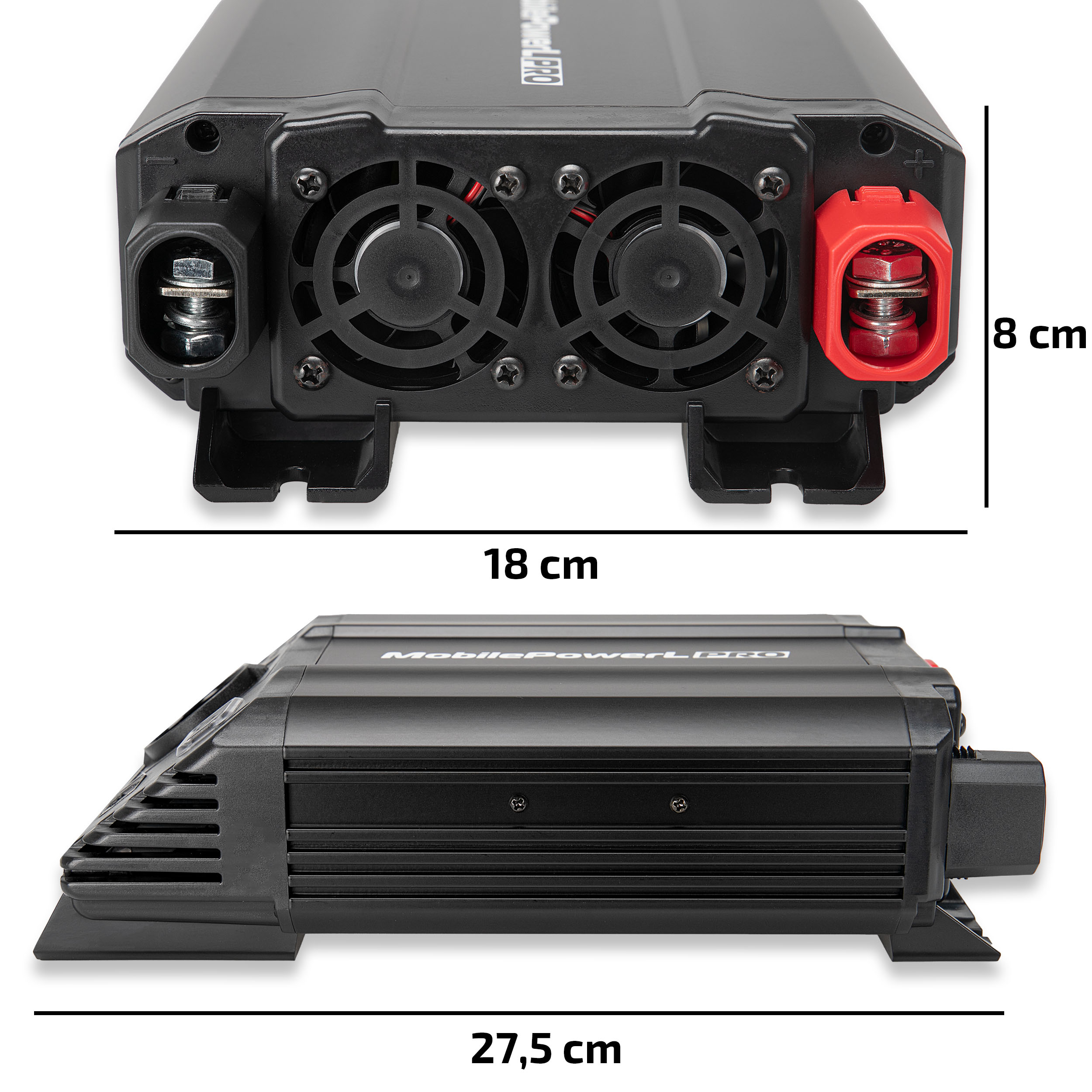 Invertor de tensiune auto HEYNER Premium L Pro 511940, 600-1200 W, intrare 12V, iesire 230V, priza USB