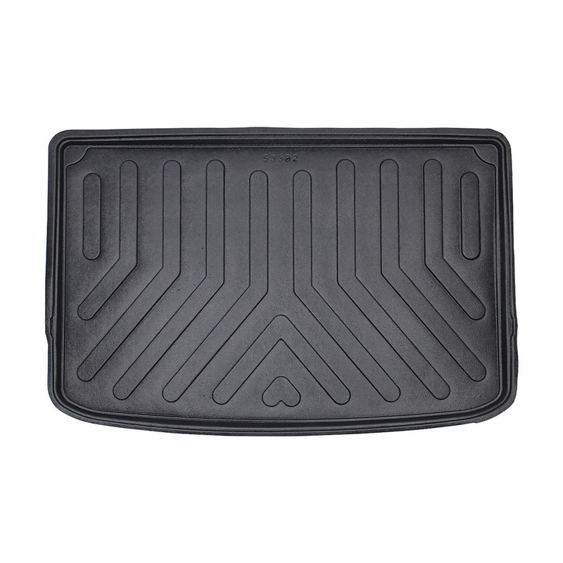 Tavita portbagaj auto UMBRELLA 110206, cauciuc PVC, negru, pentru Renault Captur, cu podea inalta, 2020-