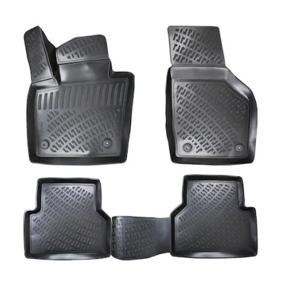 Set covorase auto din cauciuc UMBRELLA 110159, TPE, negru, pentru Dacia Logan III Sedan, 2020-