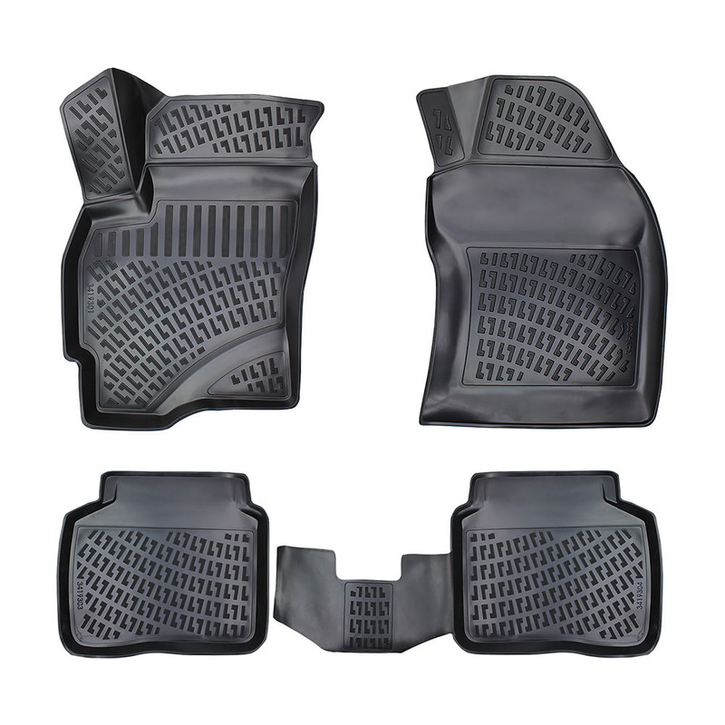 Set covorase auto din cauciuc UMBRELLA 110162, TPE, negru, pentru Ford Mondeo III, 2000-2007