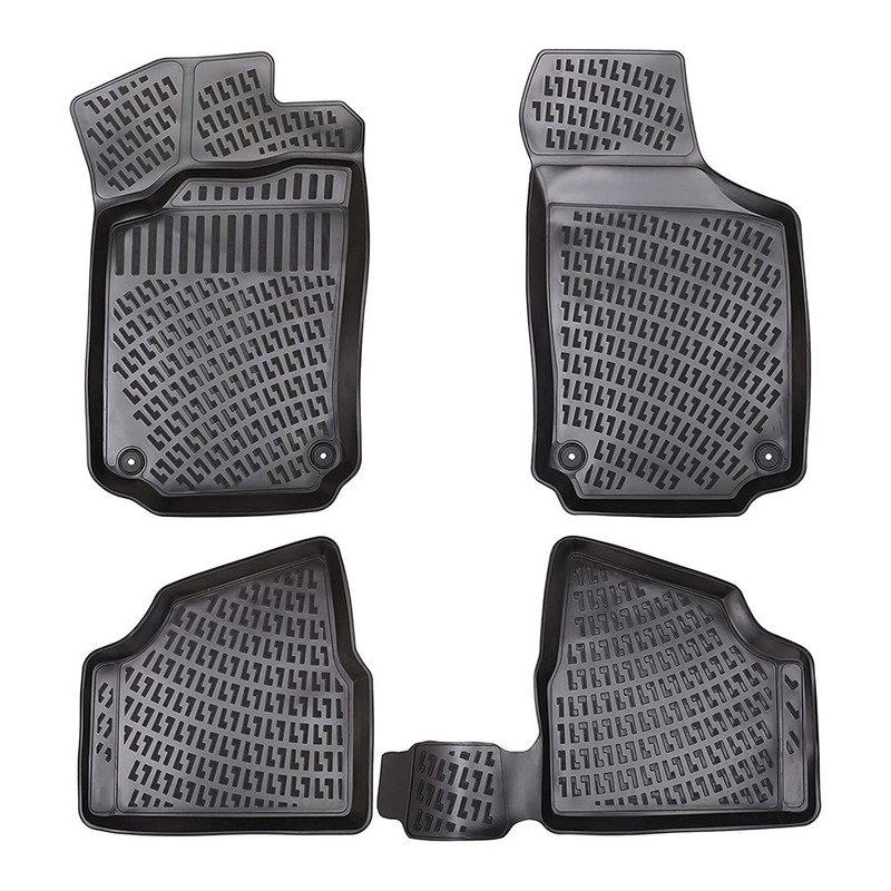 Set covorase auto din cauciuc UMBRELLA 110172, TPE, negru, pentru Opel Corsa C, 2000-2006