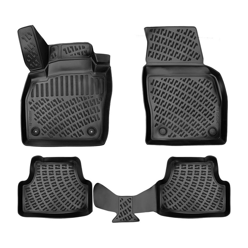 Set covorase auto din cauciuc UMBRELLA 110178, TPE, negru, pentru Seat Ibiza V, 2017 -