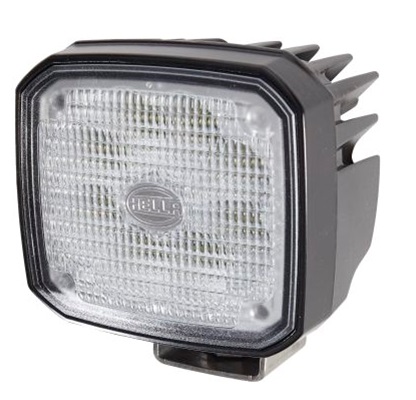Proiector auto LED HELLA 1GA 995 606-001, patrat, 133x115 mm, 12/24V, 50 W, fara cablu, 6500 K