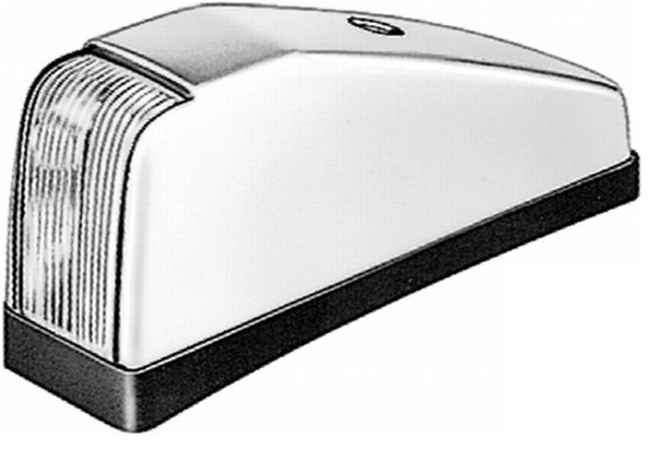 Lumina de pozitie HELLA 2PF 002 860-031, R10W, 12/24 V, argintiu