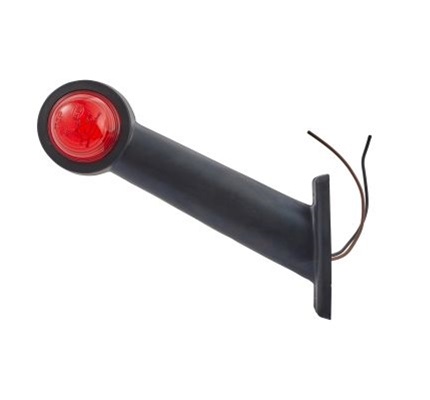 Lampa de gabarit oblica HELLA 2XS 955 232-001, R5W, 12/24V, unghi 45 grade, fara becuri