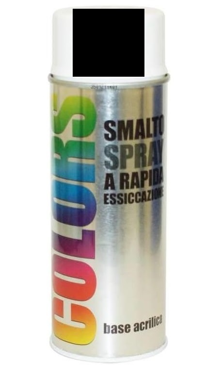 Spray vopsea retus auto COLORS 407382 RAL 9005 gloss, culoare negru, 400 ml