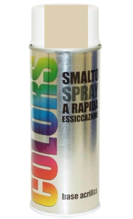 Spray vopsea retus auto COLORS 408693 RAL 1013 gloss, culoare bej, 400 ml