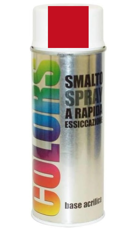 Spray vopsea retus auto COLORS 408761 RAL 3020 gloss, culoare rosu, 400 ml