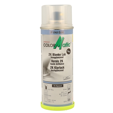 Solutie pentru restaurare pete COLORMATIC 2K Clear Coat W.Hardener 187216, 200 ml