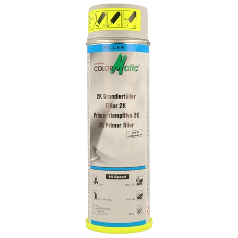 Spray grund rapid COLORMATIC 2K HI-Speed Primer Filler 195334, 500 ml