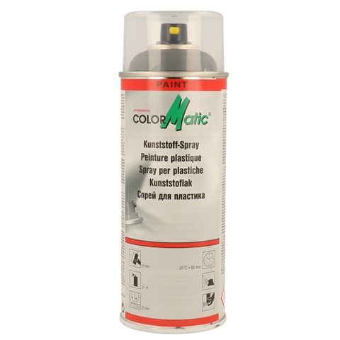 Spray vopsea pentru plastic COLORMATIC Plastic Spray 115073, gri mediu, 400 ml