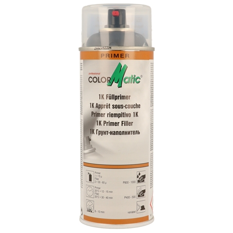 Spray grund COLORMATIC 1K Primer Filler Graphite Grey HG6 882449, gri, 400 ml