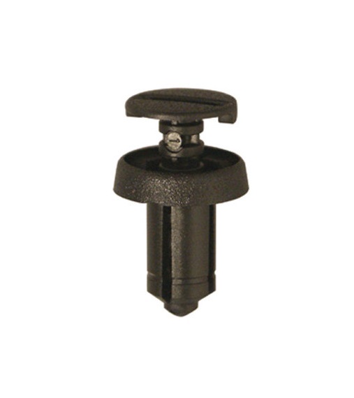 Set 100 clipsuri auto RESTAGRAF A42610, diametru 6.2 mm, din plastic, negru, pentru elemente caroserie auto