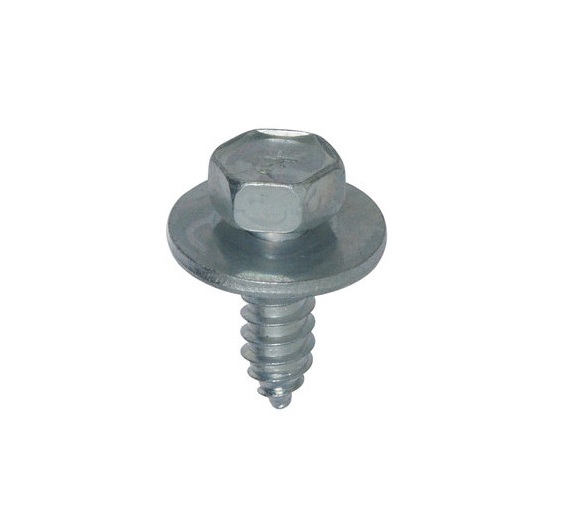Set 100 suruburi metalice RESTAGRAF A42635, 6.3 x 19 mm, din otel, pentru elemente caroserie auto
