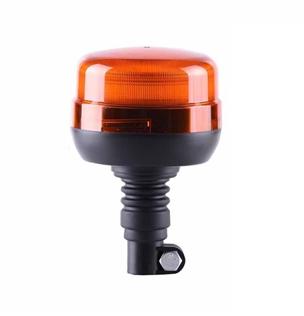 Girofar LED VIGNAL D16060, 12/24V, 19W, culoare amber, 120 de flashuri per minut, fixare pe tija