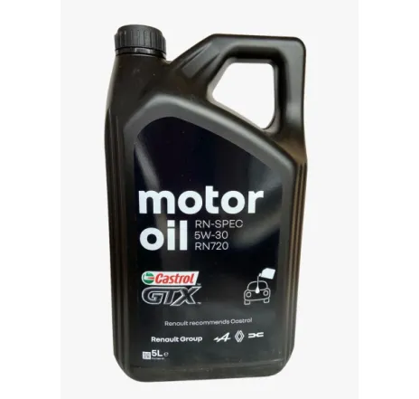 Ulei motor RENAULT-CASTROL GTX RN-SPEC 5W30 RN 720 7711943687, volum 5 litri, sintetic, benzina si diesel