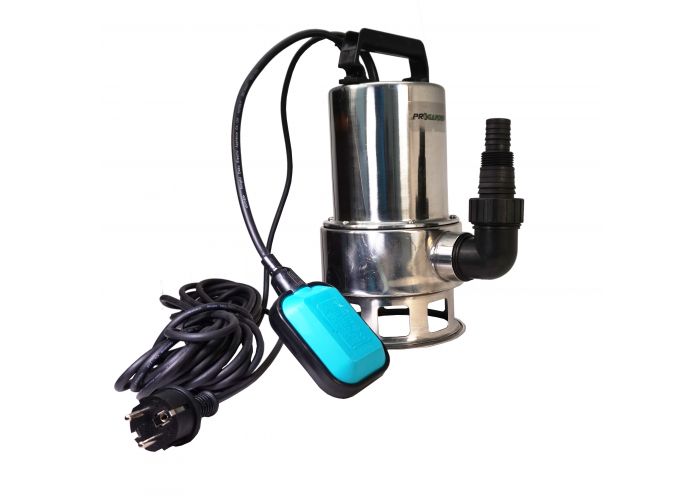 Pompa submersibila ProGARDEN CSP400Dinox-1A 4641100400, apa curata, 400 W, 110 L/min, plutitor