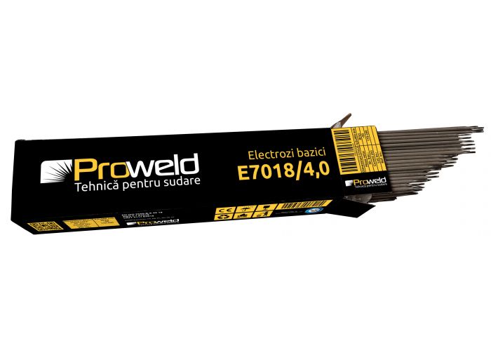 Electrozi bazici pentru sudura ProWELD E7018 4552701840P5, 4.0 mm, 5 kg