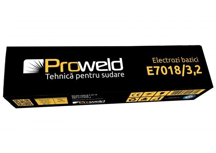 Electrozi bazici pentru sudura ProWELD E7018 4552701832P5, 3.2 mm, 5 kg