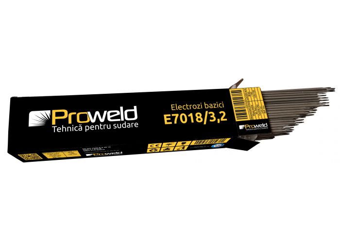 Electrozi bazici pentru sudura ProWELD E7018 4552701832P5, 3.2 mm, 5 kg