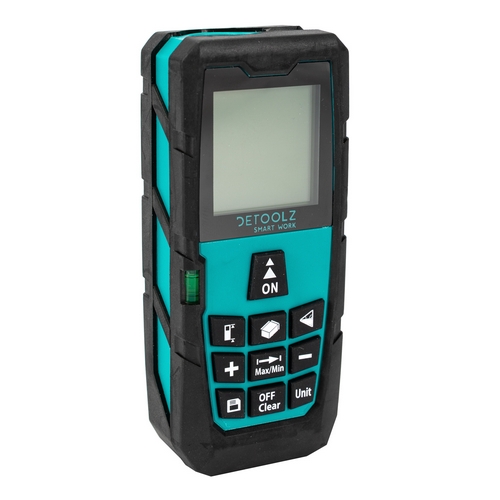 Telemetru cu laser Detoolz, MS-60a, precizie 1.5 mm, laser 635NM, oprire automata