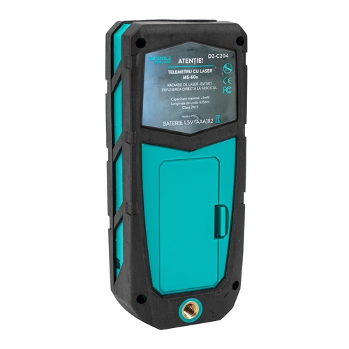 Telemetru cu laser Detoolz, MS-60a, precizie 1.5 mm, laser 635NM, oprire automata