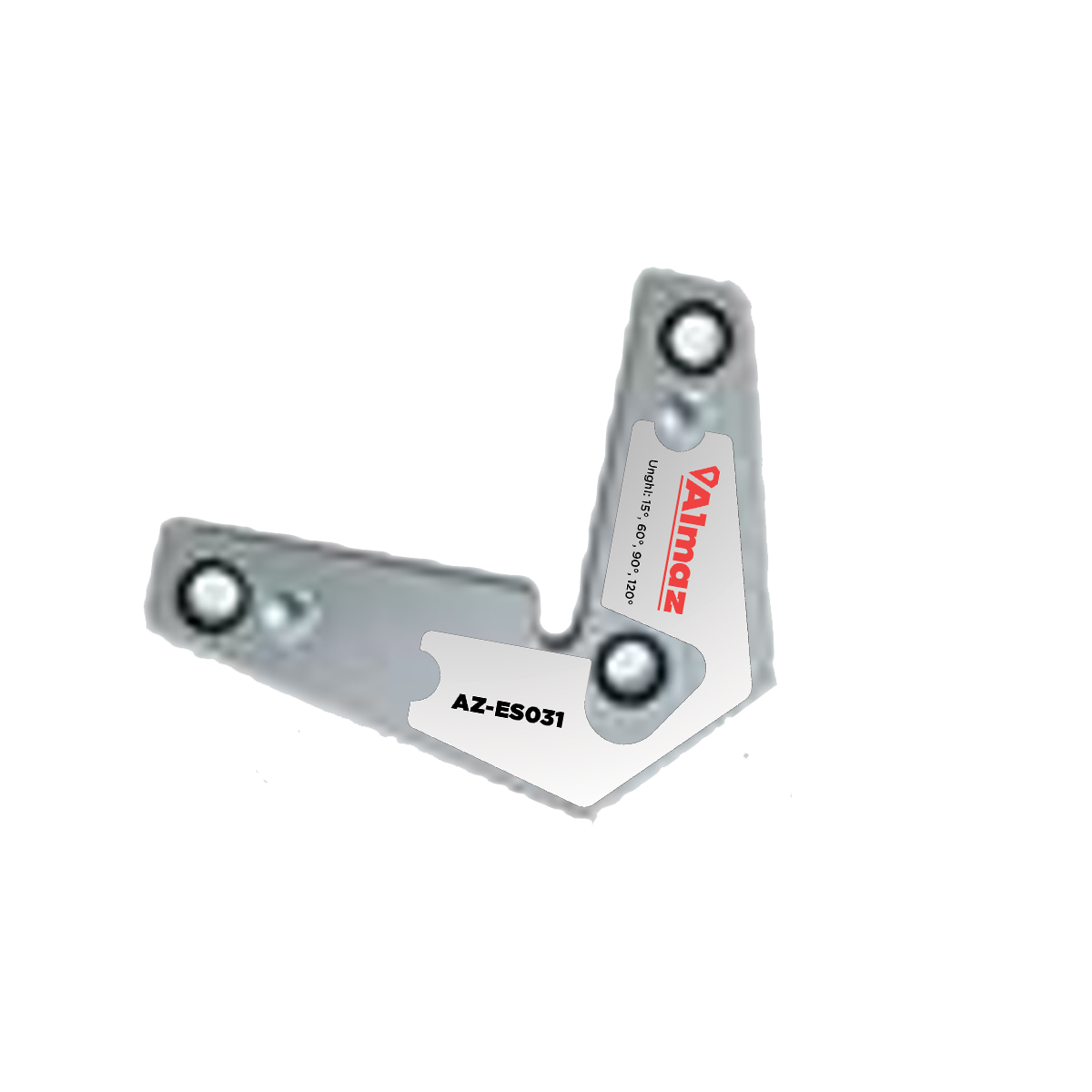 Suport magnetic pentru sudura in V ALMAZ, AZ-ES031, capacitate 11.3 KG, otel