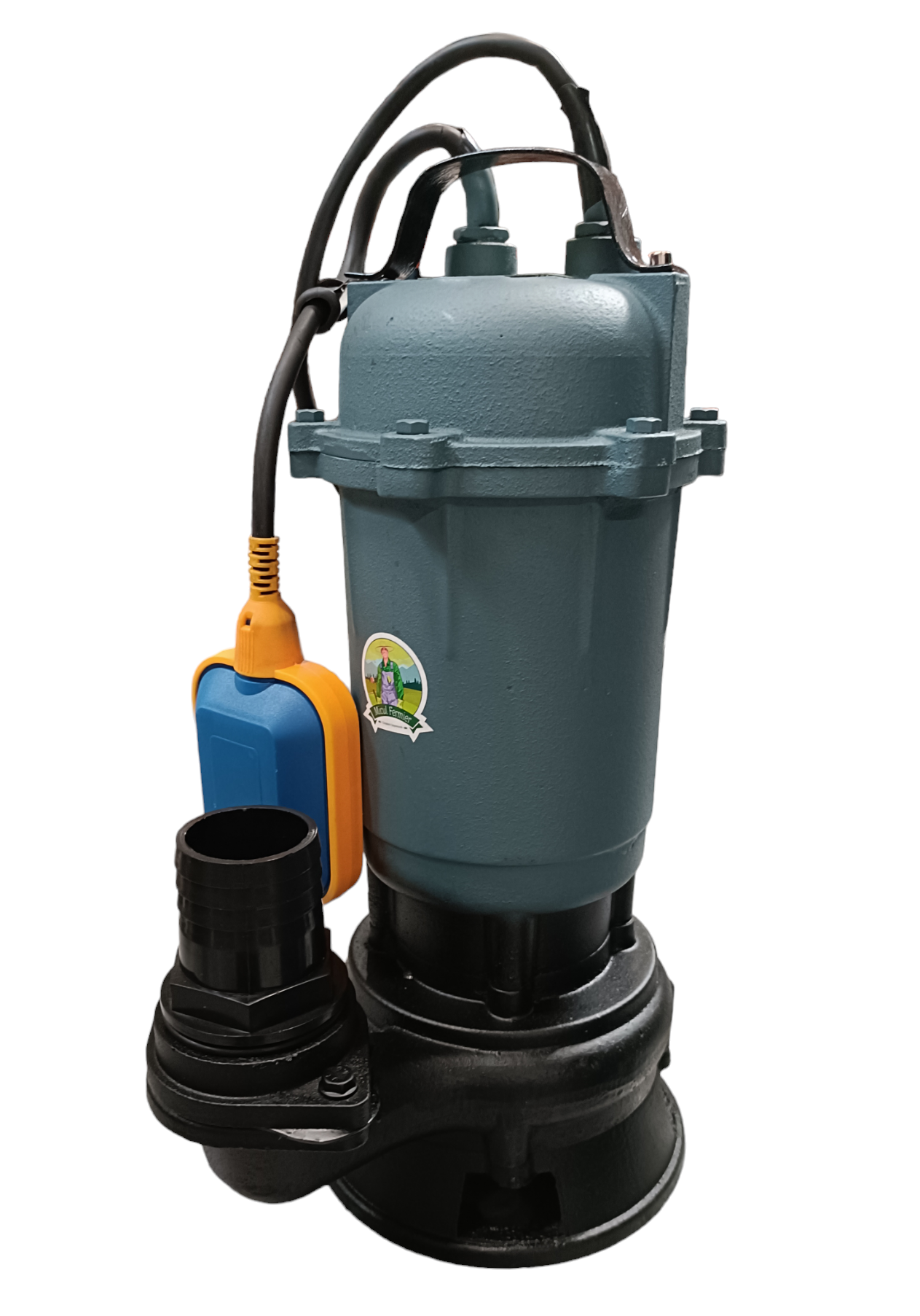 Pompa pentru apa murdara MICUL FERMIER GF-2597, cu tocator si plutitor, 1500 W, debit 12000 l/h, inaltime maxima 9 m
