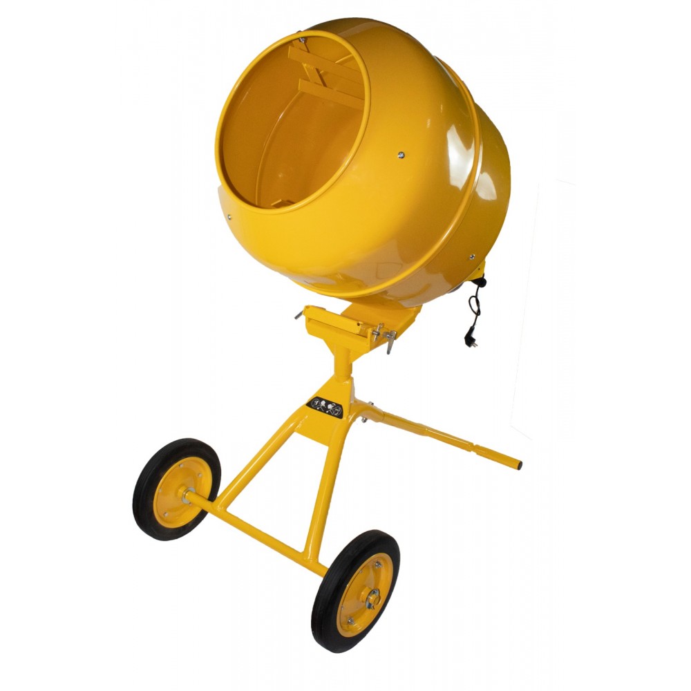 Betoniera cu reductor ROTOR 13113 RCM800, volum 230 L, 1250 W, galbena