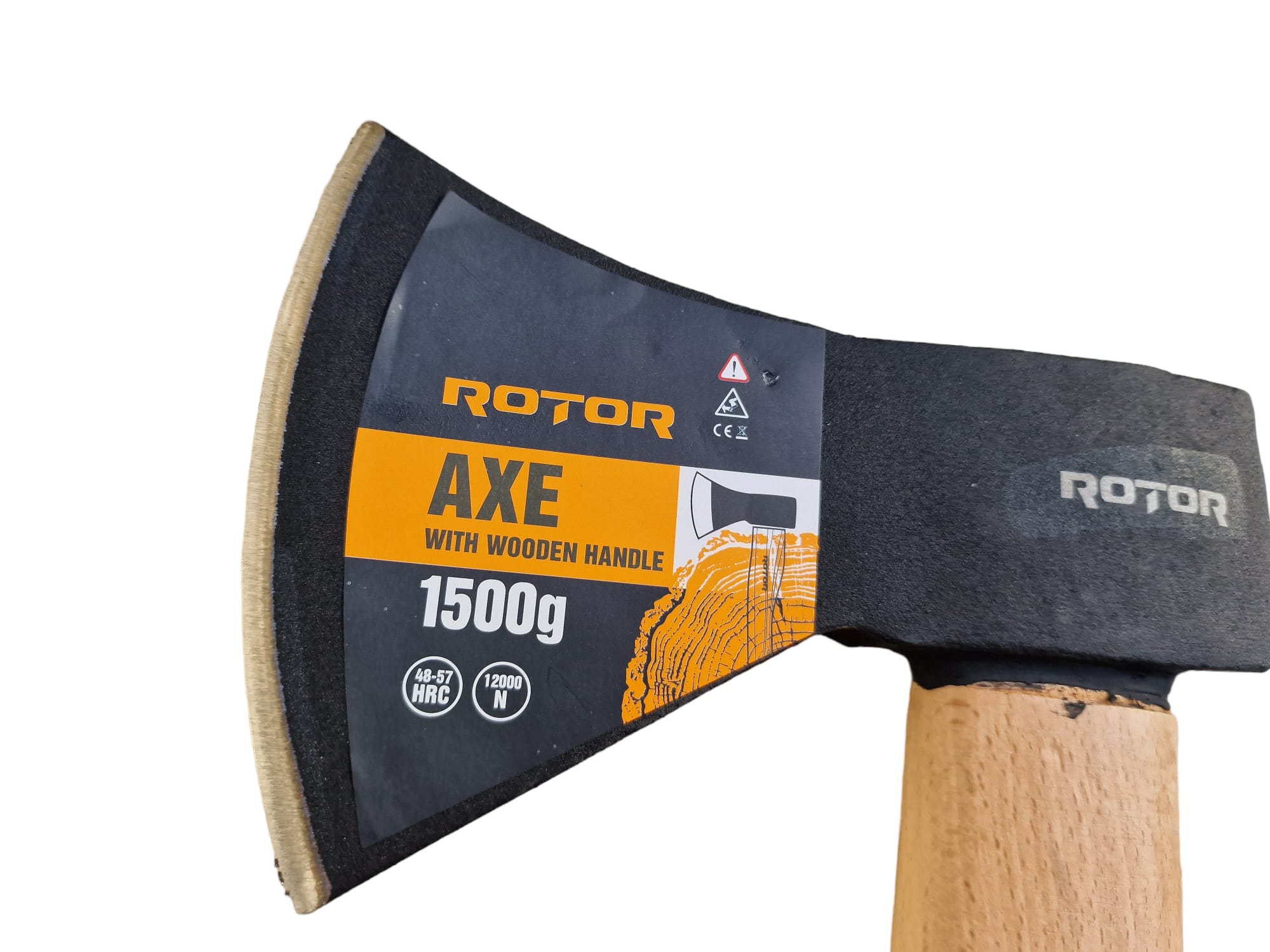 Topor ROTOR 613 13137, maner de lemn, 1500 g