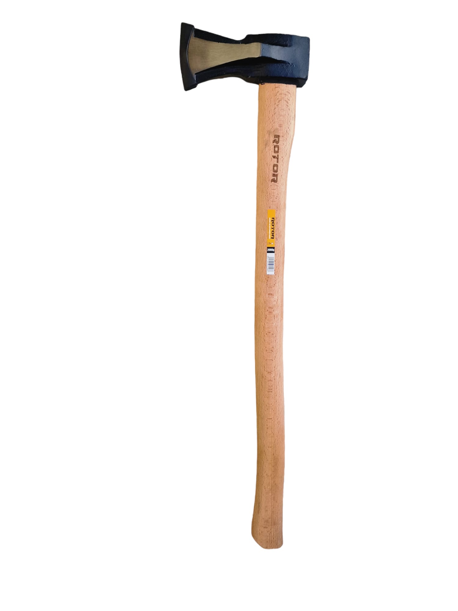 Topor despicator ROTOR 13140, cu maner de lemn, 2000 g