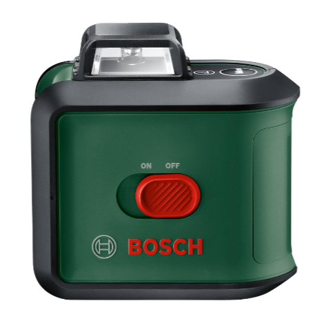 Nivela laser cu linii BOSCH UniversalLevel 360 0603663E06, 24 m, precizie 0.4 mm/m, dioda laser 540 nm, clasa 2, timp 4 s, cu 4 baterii, geanta depozitare si stativ