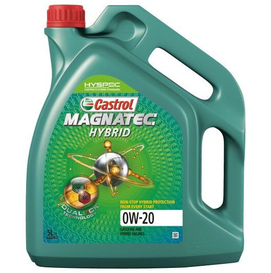 Ulei motor CASTROL MAGNATEC HYBRID 15F24A 0W20, volum 5 litri, sintetic