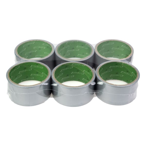 Set benzi adezive MAMMOOTH MMT A070 022/6, 6 bucati, 48 mm x 5 m, argintiu