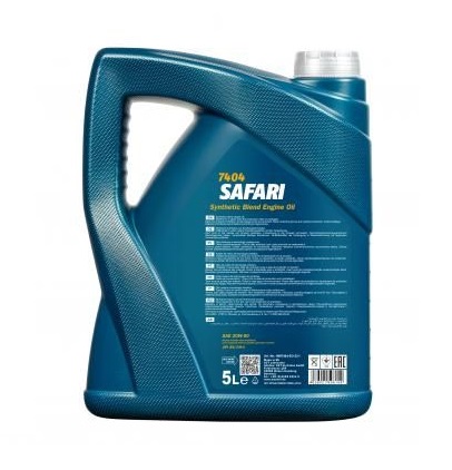 Ulei motor MANNOL SAFARI 20W50 MN7404-5, volum 5 litri, semi sintetic