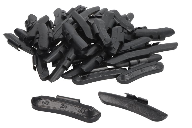 Contragreutati pentru echilibrare jante auto PROFITOOL 0XCW ZNSTD 50G B, 50 grame, 50 bucati, negru