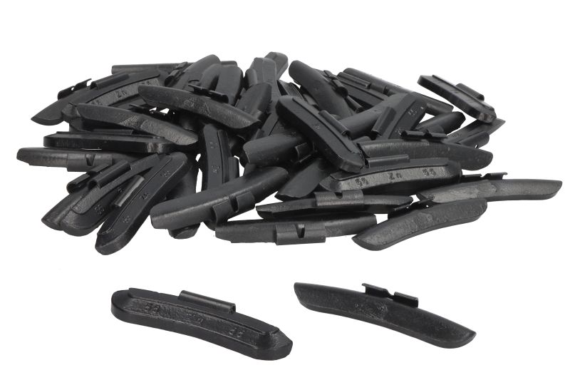 Contragreutati pentru echilibrare jante auto PROFITOOL 0XCW ZNSTD 55G B, 55 grame, 50 bucati, negru