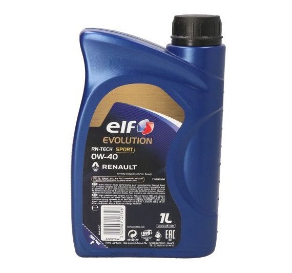 Ulei motor ELF EVOLUTION RN-TECH SPORT 0W40, volum 1 litru, sintetic