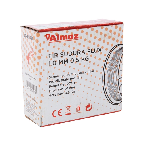 Fir sudura flux ALMAZ, AZ-ES021, 1.0 mm, 0.5 kg, 30 metri