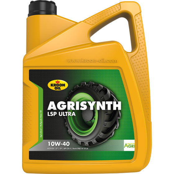 Ulei motor KROON OIL Agrisynth LSP Ultra 10W40 36185, volum 5 litri, sintetic