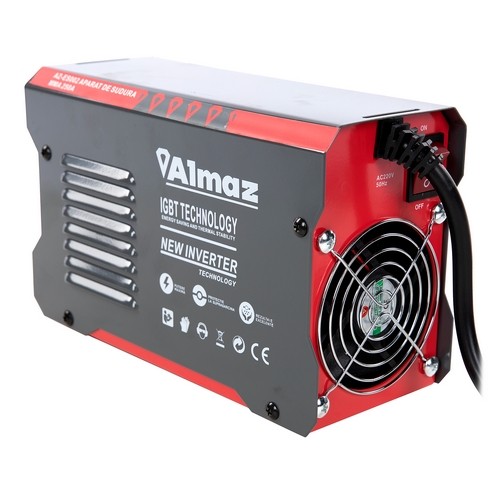 Aparat de sudura ALMAZ AZ-ES002, MMA 250, 250 A, diametru electrod 1.6 - 5 mm