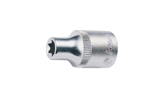Cheie tubulara de impact HANS 2410E7, profil torx, prindere 1/4 inch, deschidere cheie E07, lungime 25 mm