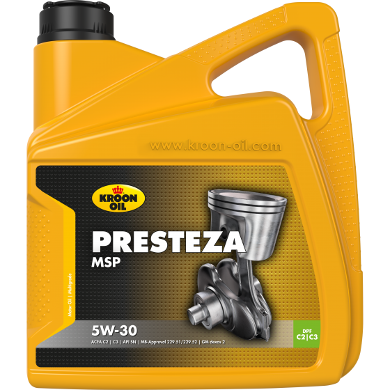 Ulei motor KROON OIL Presteza MSP 5W30 35137, volum 4 litri, sintetic