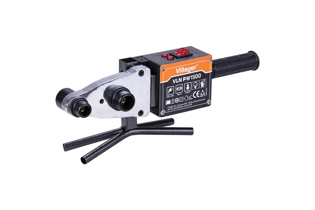 Aparat de sudura tevi PPR VILLAGER 033856 VLN PW 1500, 1500 W