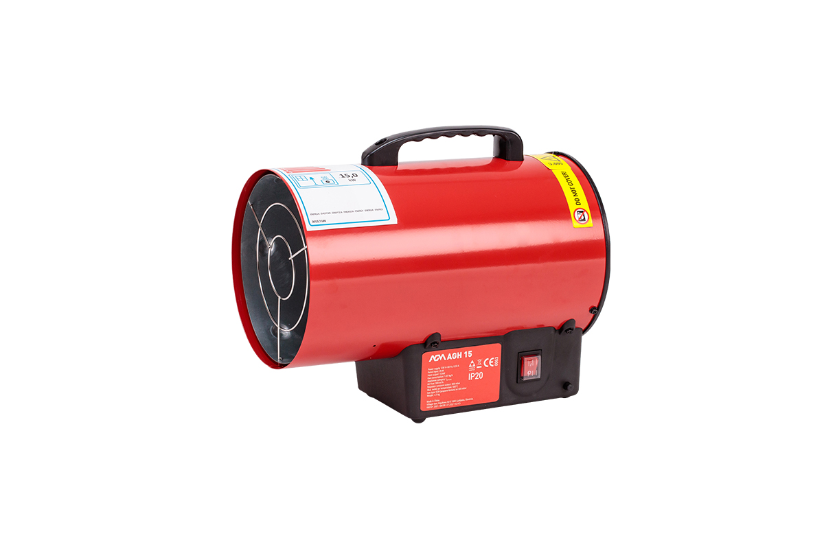 Tun de aer cald pe GPL VILLAGER 072297 AGM AGH 15, 15 kW, 500 C