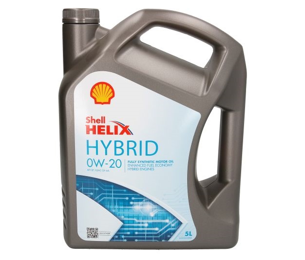 Ulei motor SHELL Helix HYBRID 0W20, volum 5 litri, sintetic